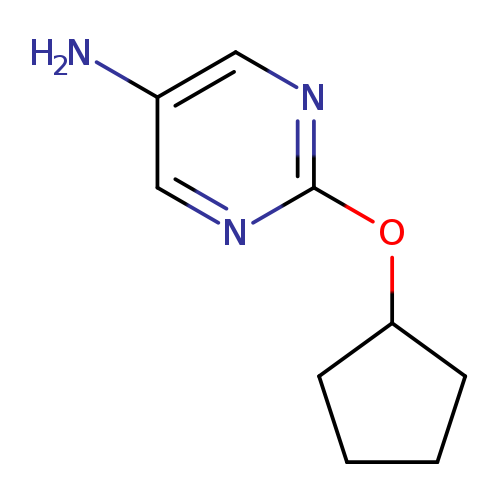 2-(cyclopentyloxy)pyrimidin-5-amine