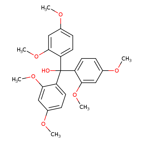 Benzenemethanol, a,a-bis(2,4-dimethoxyphenyl)-2,4-dimethoxy-