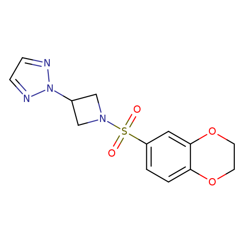 2-[1-(2,3-dihydro-1,4-benzodioxine-6-sulfonyl)azetidin-3-yl]-2H-1,2,3-triazole