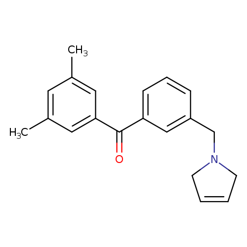 (3-((2,5-Dihydro-1H-pyrrol-1-yl)methyl)phenyl)(3,5-dimethylphenyl)methanone