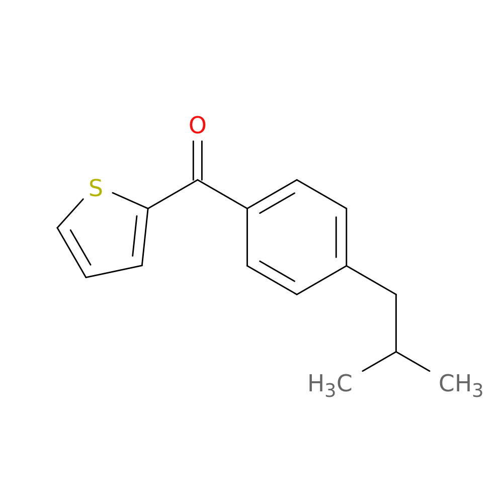[4-(2-methylpropyl)phenyl](thiophen-2-yl)methanone
