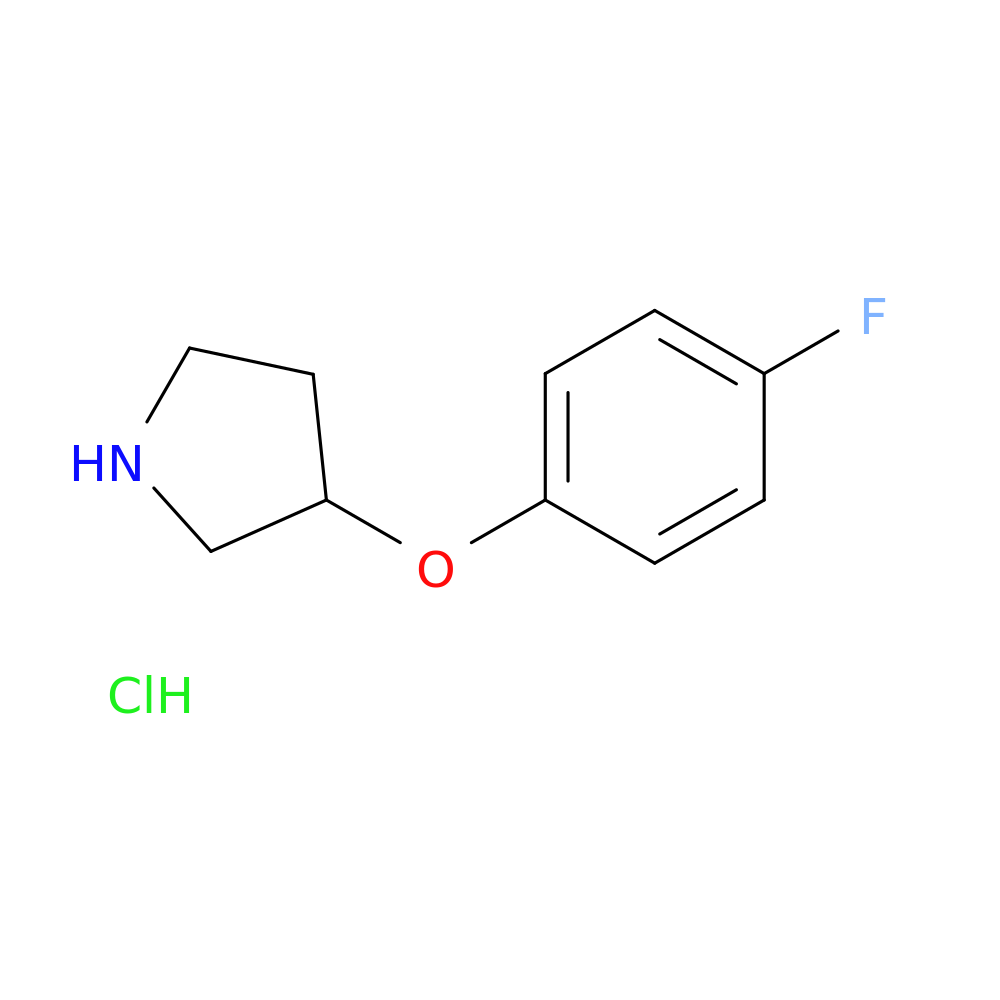 3-(4-Fluorophenoxy)pyrrolidine hydrochloride