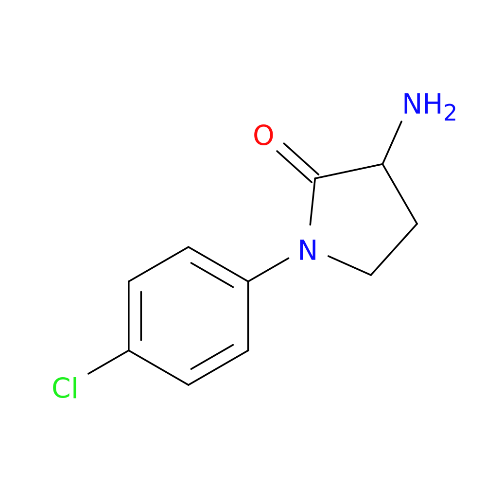 3-Amino-1-(4-chlorophenyl)pyrrolidin-2-one
