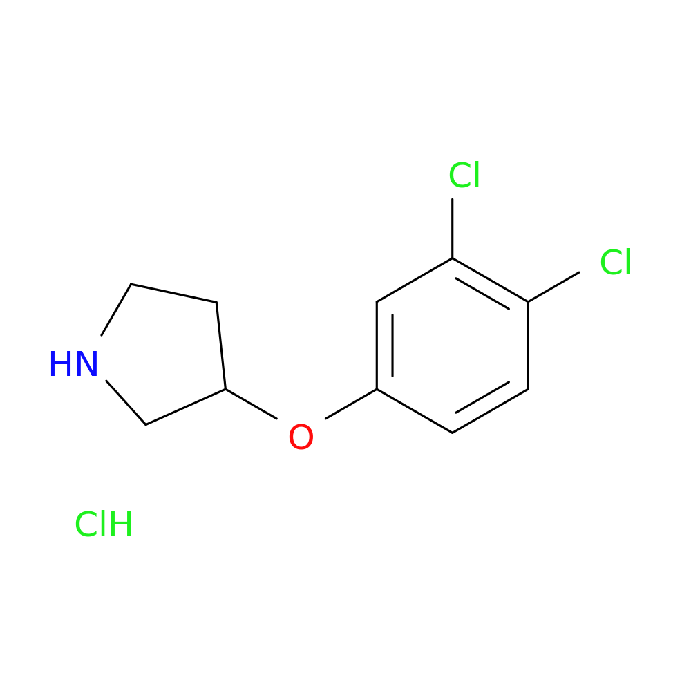 3-(3,4-Dichlorophenoxy)pyrrolidine hydrochloride