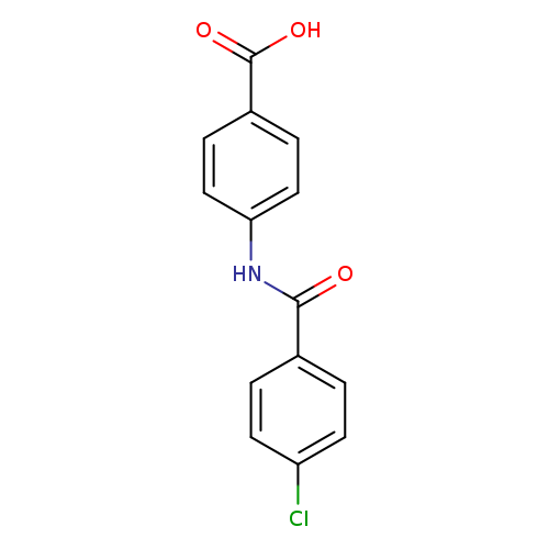 Benzoic acid, 4-[(4-chlorobenzoyl)amino]-