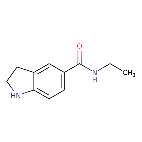 N-ethyl-2,3-dihydro-1H-indole-5-carboxamide