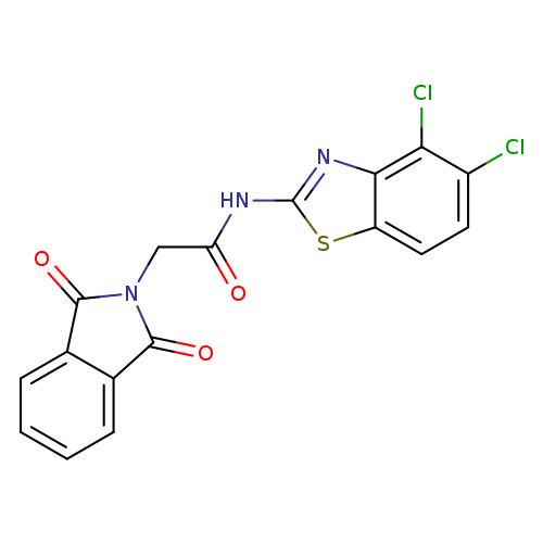 N-(4,5-dichloro-1,3-benzothiazol-2-yl)-2-(1,3-dioxo-2,3-dihydro-1H-isoindol-2-yl)acetamide