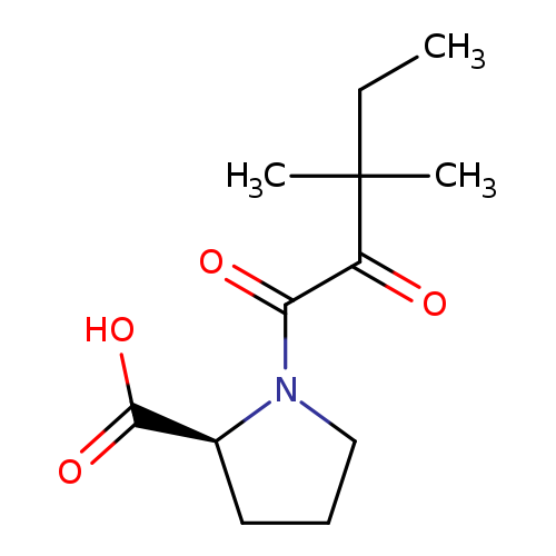 (2S)-1-(1',2'-DIOXO-3',3'-DIMETHYL-PENTYL)-2-PYRROLIDINE-CARBOXYLIC ACID