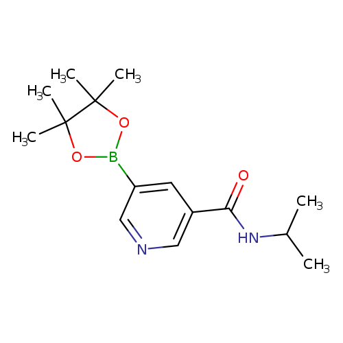 N-Isopropyl-5-(4,4,5,5-tetramethyl-1,3,2-dioxaborolan-2-yl)nicotinamide