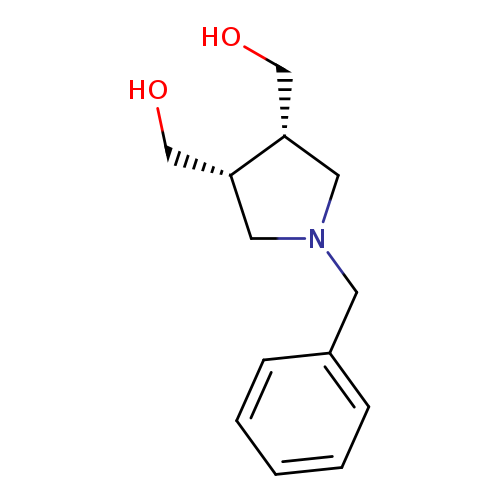 3,4-Pyrrolidinedimethanol, 1-(phenylmethyl)-, (3R,4S)-rel-