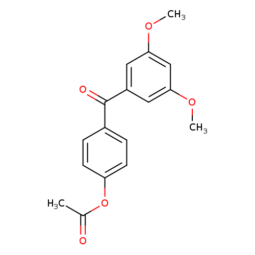 4-Acetoxy-3',5'-dimethoxybenzophenone