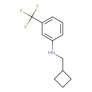 Benzenamine,N-(cyclobutylmethyl)-3-(trifluoromethyl)-
