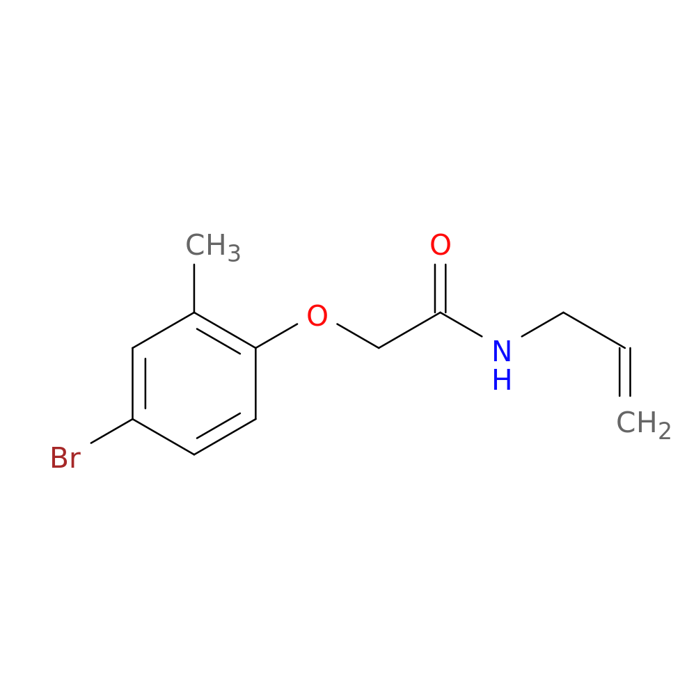 N-allyl-2-(4-bromo-2-methylphenoxy)acetamide