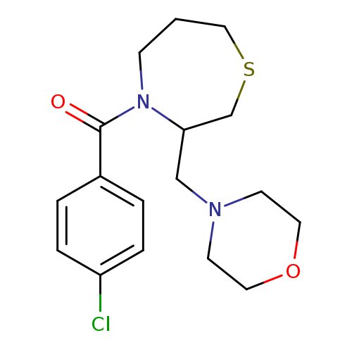 4-(4-chlorobenzoyl)-3-[(morpholin-4-yl)methyl]-1,4-thiazepane