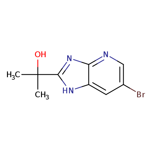 2-{6-bromo-1H-imidazo[4,5-b]pyridin-2-yl}propan-2-ol