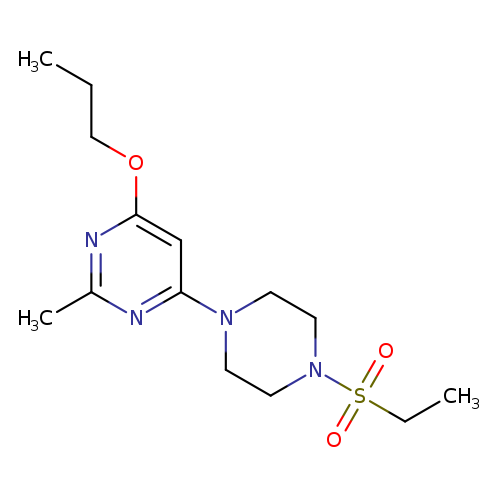 4-[4-(ethanesulfonyl)piperazin-1-yl]-2-methyl-6-propoxypyrimidine