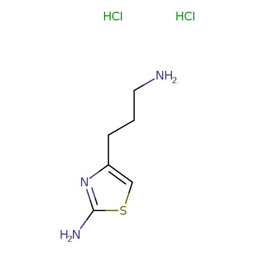 4-(3-aminopropyl)-1,3-thiazol-2-amine dihydrochloride