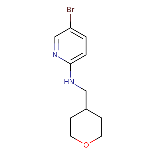 5-Bromo-N-((tetrahydro-2H-pyran-4-yl)methyl)pyridin-2-amine