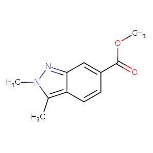 methyl 2,3-dimethyl-2H-indazole-6-carboxylate