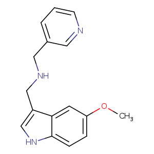 N-[(5-Methoxy-1H-indol-3-yl)methyl]-N-(pyridin-3-ylmethyl)amine