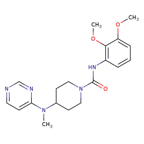 N-(2,3-dimethoxyphenyl)-4-[methyl(pyrimidin-4-yl)amino]piperidine-1-carboxamide