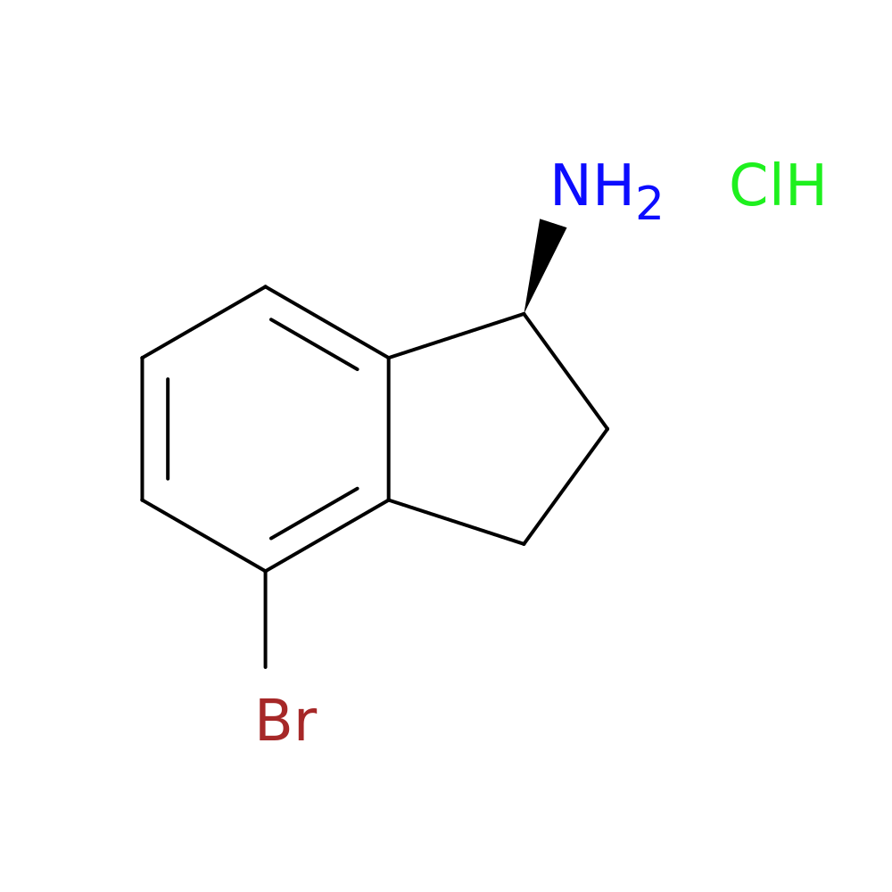 (S)-4-Bromo-2,3-dihydro-1H-inden-1-amine hydrochloride