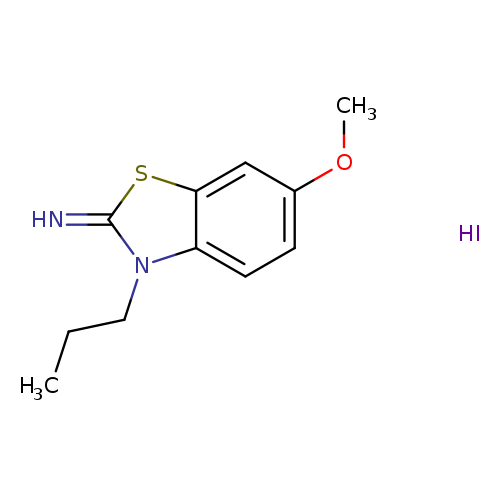 6-methoxy-3-propylbenzo[d]thiazol-2(3H)-imine hydroiodide