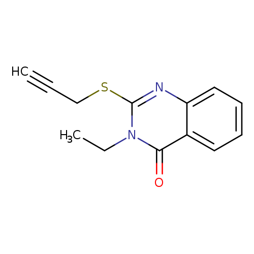 3-ethyl-2-(2-propynylsulfanyl)-4(3H)-quinazolinone