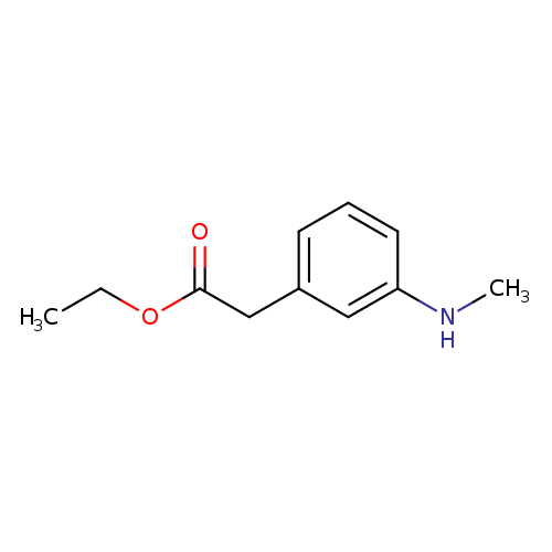 ethyl 2-[3-(methylamino)phenyl]acetate