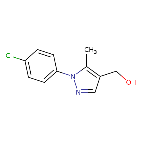 1H-Pyrazole-4-methanol, 1-(4-chlorophenyl)-5-methyl-