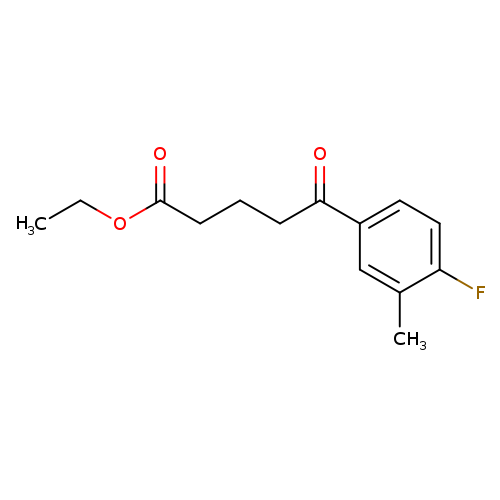 Ethyl 5-(4-fluoro-3-methylphenyl)-5-oxovalerate