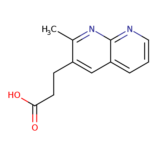1,8-Naphthyridine-3-propanoicacid, 2-methyl-