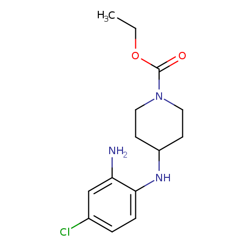 ethyl 4-[(2-amino-4-chlorophenyl)amino]piperidine-1-carboxylate