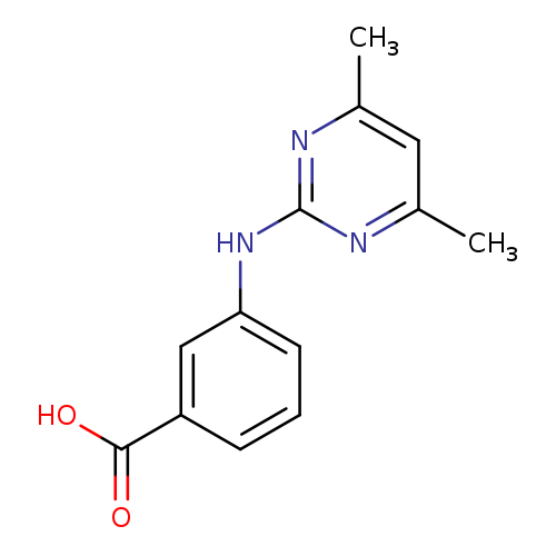 3-[(4,6-Dimethylpyrimidin-2-yl)amino]benzoic acid