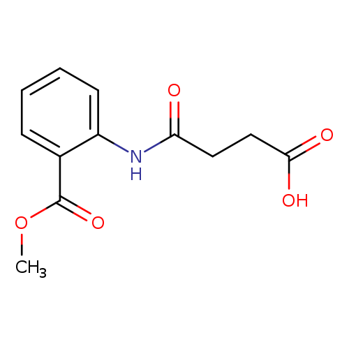 3-{[2-(methoxycarbonyl)phenyl]carbamoyl}propanoic acid