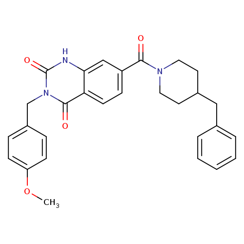 7-(4-benzylpiperidine-1-carbonyl)-3-[(4-methoxyphenyl)methyl]-1,2,3,4-tetrahydroquinazoline-2,4-dione