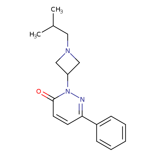 2-[1-(2-methylpropyl)azetidin-3-yl]-6-phenyl-2,3-dihydropyridazin-3-one