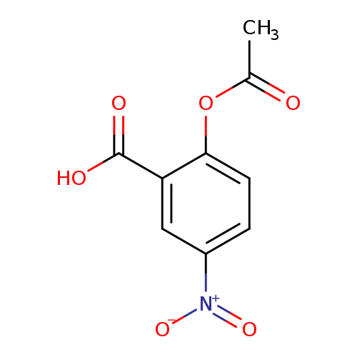 2-acetoxy-5-nitrobenzoic acid