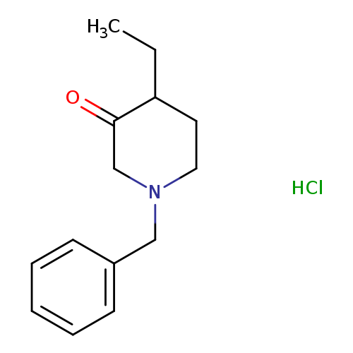 1-benzyl-4-ethylpiperidin-3-one hydrochloride
