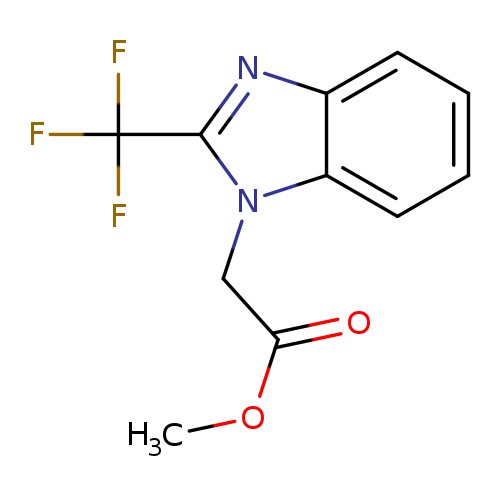 Methyl 2-[2-(trifluoromethyl)-1h-1,3-benzodiazol-1-yl]acetate