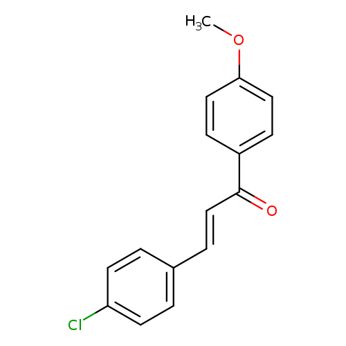 (E)-1-(4-Methoxyphenyl)-3-(4-chlorophenyl)-2-propene-1-one