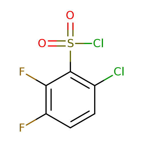 6-Chloro-2,3-difluorobenzene-1-sulfonyl chloride
