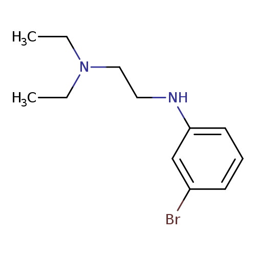 {2-[(3-bromophenyl)amino]ethyl}diethylamine