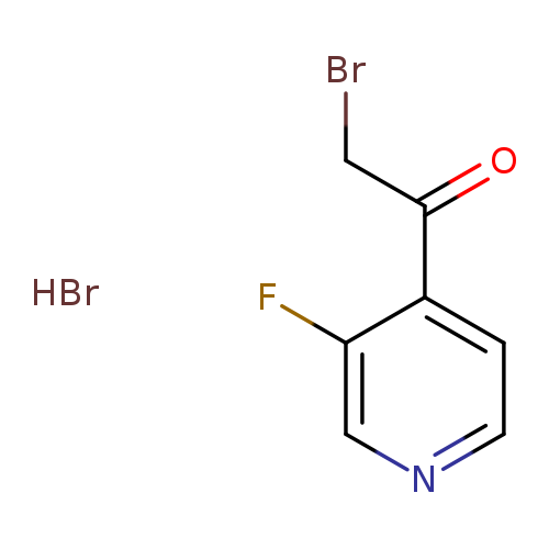 2-bromo-1-(3-fluoropyridin-4-yl)ethan-1-one hydrobromide