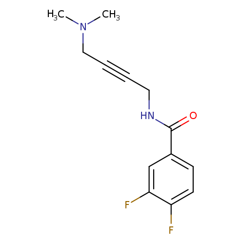 N-[4-(dimethylamino)but-2-yn-1-yl]-3,4-difluorobenzamide