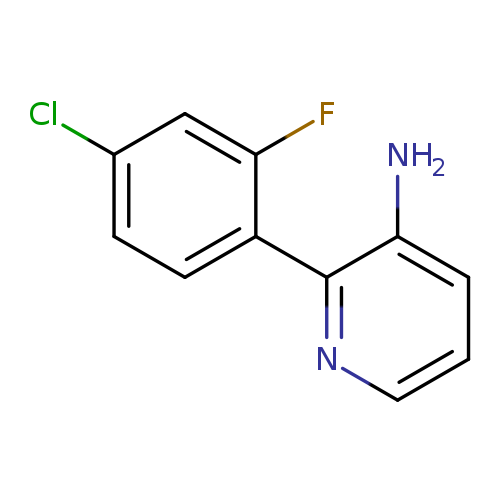 2-(4-Chloro-2-fluorophenyl)pyridin-3-amine