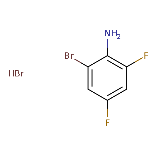 Benzenamine, 2-bromo-4,6-difluoro-, hydrobromide (1:1)