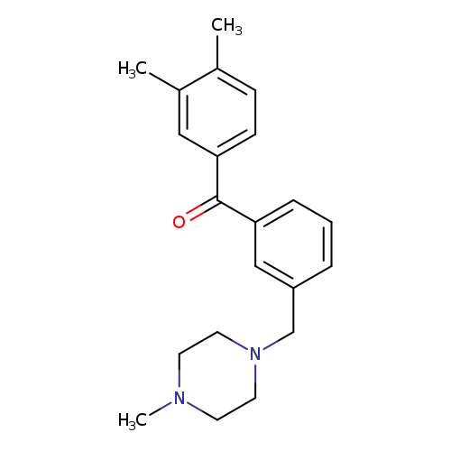 3,4-DIMETHYL-3'-(4-METHYLPIPERAZINOMETHYL) BENZOPHENONE
