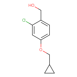(2-Chloro-4-cyclopropylmethoxy-phenyl)-methanol