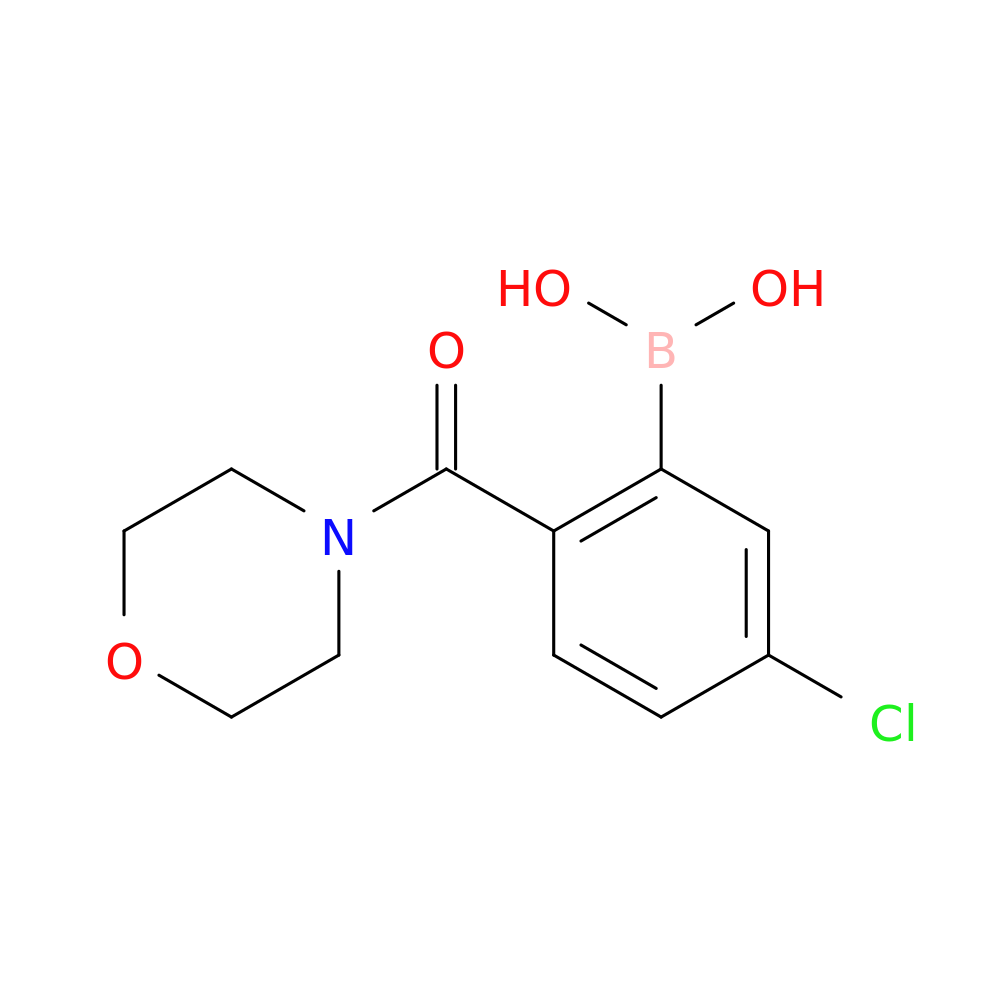 5-Chloro-2-(morpholine-4-carbonyl)phenylboronic acid